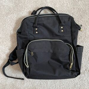 Waterproof commuter bag with laptop sleeve